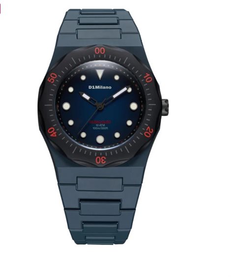Orologio D1 Milano Uomo in Policarbonato D1-PDBJ02 - D1-PDBJ02